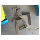 Antique Carpentry Measuring Tools, Files