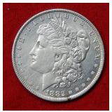 1882 O/S Morgan Silver Dollar