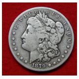 1879 CC Morgan Silver Dollar