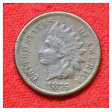 1875 Indian Head Cent