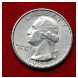 1935 S Washington Silver Quarter