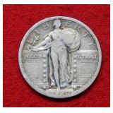 1920 D Standing Liberty Silver Quarter