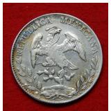 1896 Mexico Silver 8 Reales