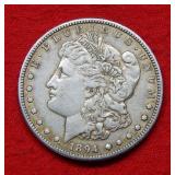 1894 S Morgan Silver Dollar