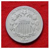1876 Shield Nickel
