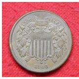 1866 Two Cent Piece