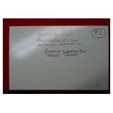 (4) Presidential Historical Signature Set-George