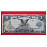 1899 $1 Black Eagle Silver Certificate Large Size