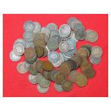(100) Indian Head Cent Mixed Dates & Grades