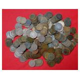 (250) Indian Head Cents Mixed Grades & Dates