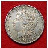 1878 Morgan Silver Dollar 8 Tail Feather Variety
