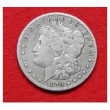 1879 CC Morgan Silver Dollar