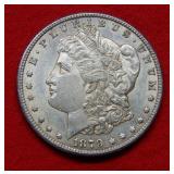 1879 S Morgan Silver Dollar REV of 1878 Variety