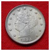 1893 Liberty V Nickel