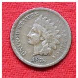 1876 Indian Head Cent
