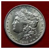 1894 O Morgan Silver Dollar