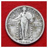 1924 Standing Liberty Silver Quarter
