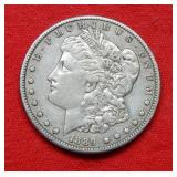 1889 S Morgan Silver Dollar