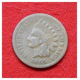 1864 L Indian Head Cent