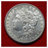 1901 S Morgan Silver Dollar