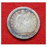1841 O Seated Liberty Silver Dime