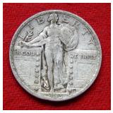 1923 Standing Liberty Silver Quarter