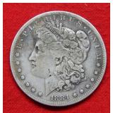 1884 S Morgan Silver Dollar