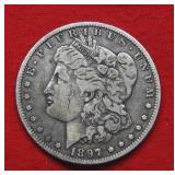 1897 O Morgan Silver Dollar