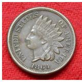 1864 Indian Head Cent
