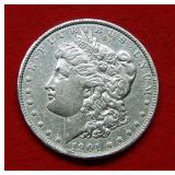 1901 Morgan Silver Dollar