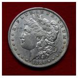 1886 O Morgan Silver Dollar