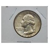 1948 D Washington Silver Quarter