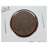 1865 Two Cent Piece