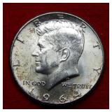 1964 D Kennedy Silver Half Dollar