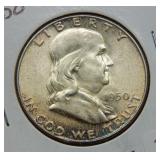 1950 Franklin Silver Half Dollar
