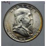 1953 Franklin Silver Half Dollar