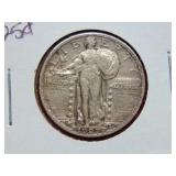 1927 Standing Liberty Silver Quarter