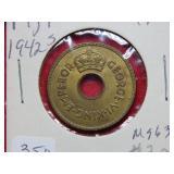 1942 S Fiji Penny