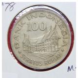 1978 Indonesia 100 Rupia