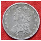1835 Bust Silver Quarter