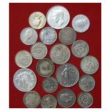 Grab Bag of Foreign Silver Coins
