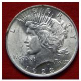 1923 Peace Silver Dollar