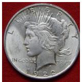 1922 D Peace Silver Dollar