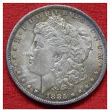 1885 O Morgan Silver Dollar