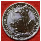 2020 Great Britain Britannia 1 Ounce Silver