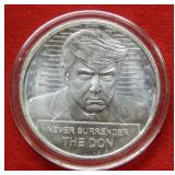 Never Surrender - The Don 1 Ounce Silver Round