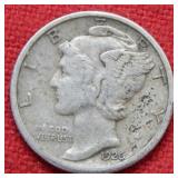 1926 Mercury Silver Dime
