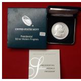 US Mint Presidential Silver Medal Grover Cleveland