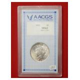 1922 Peace Silver Dollar