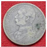 1905 France Silver 20 Cent Coin